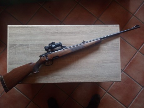 Buenas  tardes compañeros. Bajo PRECIO A 800€

Mannlicher S calibre 300Wm, un arma relativamente vieja 01