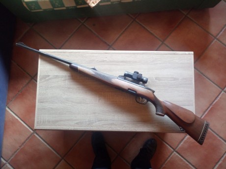Buenas  tardes compañeros. Bajo PRECIO A 800€

Mannlicher S calibre 300Wm, un arma relativamente vieja 00