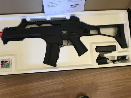 El modelo G36C es unos de los mas conocidos del mercado, ya que es una réplica exacta del fusil de asalto 00