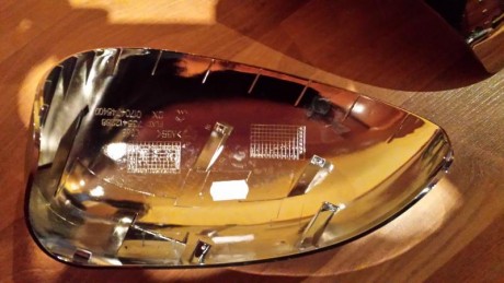 Se vende carcasas cromadas retrovisores fiat 500. Estado nuevo, carcasas originales no copias para fiat 00