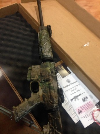 S&W MP15 300BLK    miras abatibles CAA y cargador de colección de 30, candado y documentación original. 70