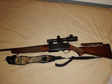 Vendo browning bar II, calibre 338 wm, carrillera flotante, cañon con sistema boss, dos cargadores, monturas 00