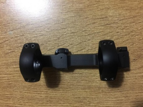 Por cambio a visor de carril, vendo monturas originales Blaser anillas de 30, para visores de campana 02