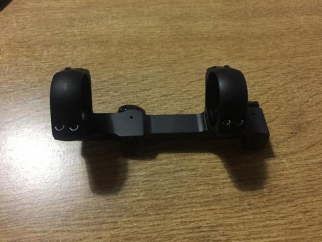Por cambio a visor de carril, vendo monturas originales Blaser anillas de 30, para visores de campana 01