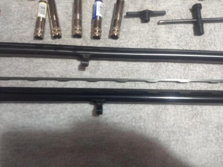Vendo benilli crioconfort con dos cañones uno de 66 con dos bandas en fibra de carbono una de 6mm y otra 00