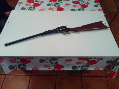 Buenos días,  un amigo me pide que le ponga a la venta un revolver carabina marca pietta de calibre .44, 00