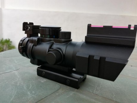 Saludos. Vendo visor COMPACT SCOPE 4x32, para carabinas de air soft. Usado sólo una vez (Por dejar este 01