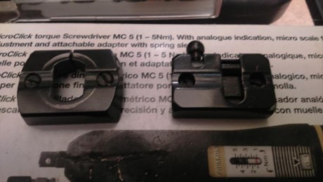 Bases Apel originales para Marlin X7 o Winchester 70. 
100 euros con portes incluídos. 00