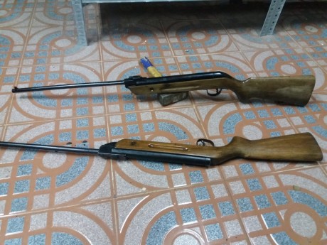 Buenas noches.el otro día me regalaron dos carabinas que estaban guardadas muchos años en una vieja casa.estaban 32