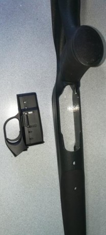 RESERVADO, Culata, gatillo y cargador Blaser R8 Professional Success, 900€, color verde oliva, en perfecto 11