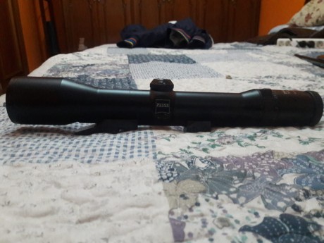 Se vende visor zeiss ZM 1.5-6x42 con pies apell para browing semiautomático.  550 euros con envio incluido
Reticula 01