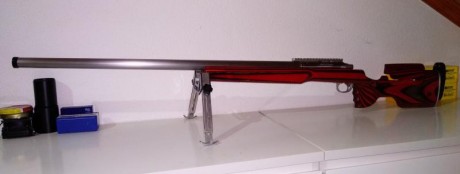 Vendo el actual campeón de la Copa Presidente Absoluta de Fclass .
Kelbly Atlas cal 308win 1/10 y 32"
Con 10