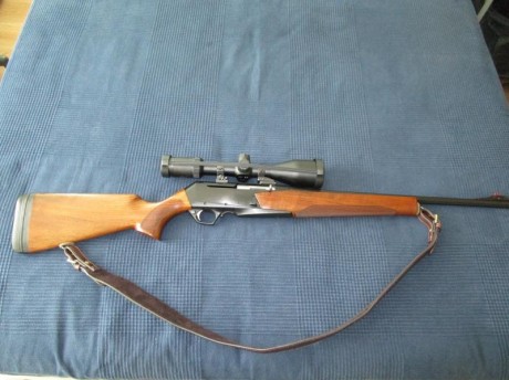 Hola Compañeros , vendo Rifle semiautomático, Browning MKIII, modelo :Hunter Fluted (cañon acanalado de 00