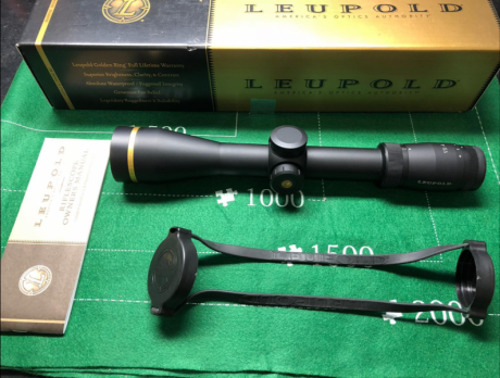 Hola a todos
Vendo visor Leupold VX6 2-12x42 con retícula iluminada, tubo de 30, perfecto estado, como 00