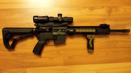 Venta rifle Ar15 Marca ADC Mod M5 Calibre 222 R y 14" longitud de cañón.
Comprado hace menos de un 02