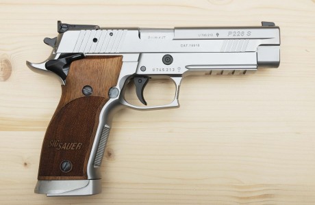 La pistola de mis sueños.

Sueño con tener una pistola con las siguientes características:

1) Mira ajustable. 10