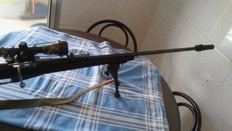 Vendo mozin completo complementos envio aparte culata de caza freno de boca visor busnell montura mecanizada 00