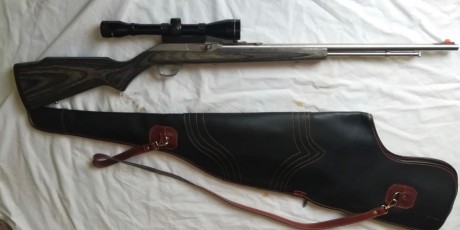 Se VENDE esta preciosa carabina semiautomática MARLIN 60 SS, fabricada en acero inoxidable, con culata 00