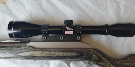 Se VENDE esta preciosa carabina semiautomática MARLIN 60 SS, fabricada en acero inoxidable, con culata 11