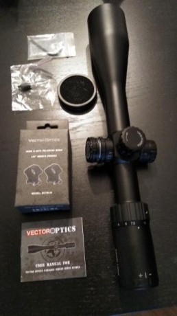 Visor Vector Paragon 4-20X50

Tubo de 30 mm. Lentes alemanas SCHOTT AG, 

PRECIO: 210 €

Distancia entre 11