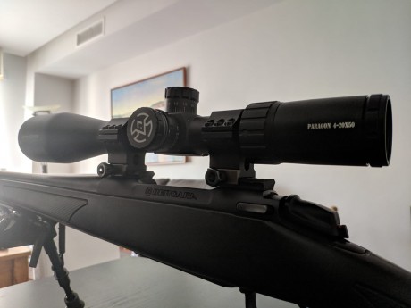 Visor Vector Paragon 4-20X50

Tubo de 30 mm. Lentes alemanas SCHOTT AG, 

PRECIO: 210 €. Nitidez extraordinaria. 01