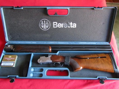 Vendo excelente Beretta 682 Trap de báscula blanca (según dicen las mejores). Cañones ventilados, de 75cm, 02