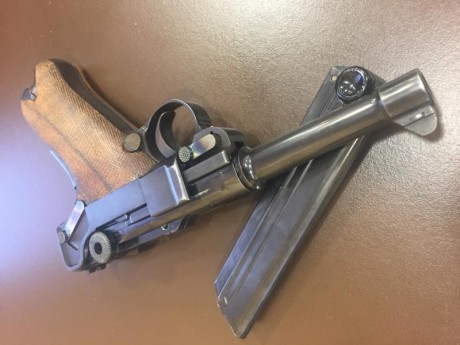 Se vende esta Luger fabricada en 1973 en estado perfecto y válida para las tiradas de pistola historico-militar 00