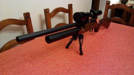 Por razones de falta de tiempo me deshago sel siguiente equipo:

- Carabina Cometa Lynx 6.35 PCP MK2 (el 01