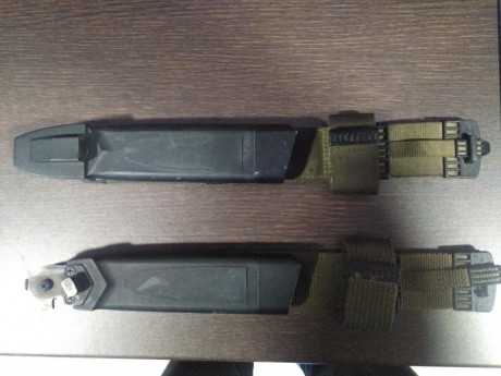 Vendo estas tres piezas.
Una sog Powerlock negra, se encuentra como nueva sido utilizada un par de veces, 22