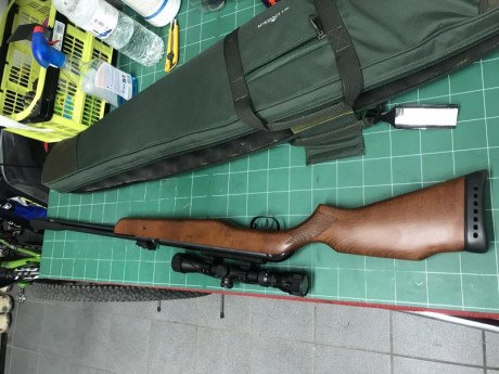 Vendo Gamo cfx royal de calibre 5.5mm
Esta como nueva no ha tirado ni una lata de balines.
La vendo por 01