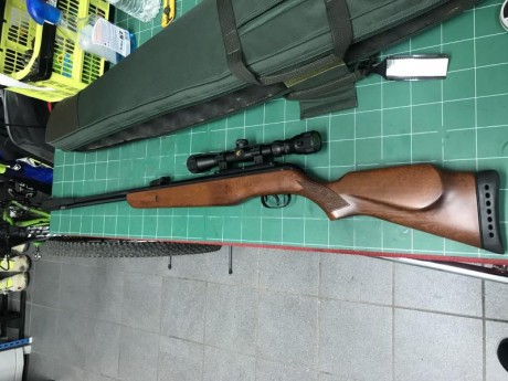 Vendo Gamo cfx royal de calibre 5.5mm
Esta como nueva no ha tirado ni una lata de balines.
La vendo por 00