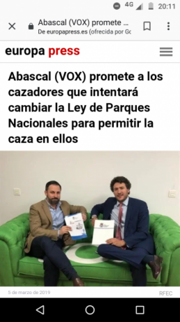 No me lo.puedo creer. Pero es cierto. En abril Hablaremos  los  votantes cazadores

https://www.cazavision.com/caza-suspendida-castilla-leon 170