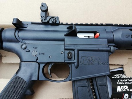 Saludos. Vendo carabina Smith&Wesson MP15 sport, calibre 22LR. Comprada nueva en armería hace un mes, 00