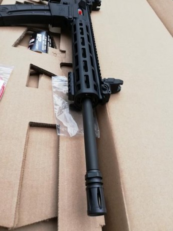 Saludos. Vendo carabina Smith&Wesson MP15 sport, calibre 22LR. Comprada nueva en armería hace un mes, 10