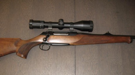 VENDIDO. Vendo Rifle SAUER 202 LIMITED EDITION en calibre 9,3x64 y visor ZEISS CLASICC con retícula iluminada. 01