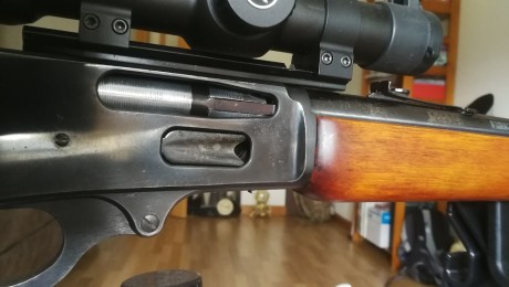Hola.

Vendo Marlin 30 AS calibre 30-30. Cañón Micro Groove de 20" . Con señales de uso , pero en 10
