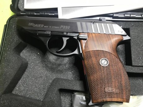Vendo SIG SAUER P232 BLACK en perfecto estado y con licencia F.Calibre 380 auto (9 corto).
La pistola 00
