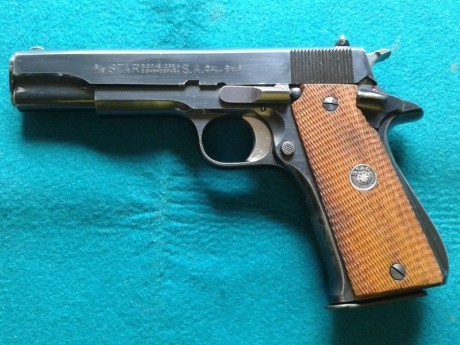 Un buen amigo vende pistola Star BS año 1971 en muy buen estado de conservación, excelentes agrupaciones 00