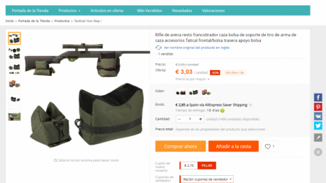 Hola, que bipode se le puede poner a una cometa fusión? Y que no estorbe al abatir el cañon. Gracias saludos 10