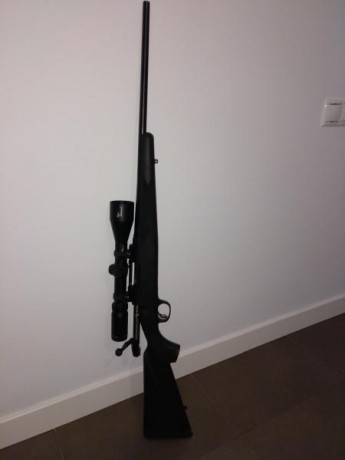 Vendo rifle Marlin XL7 en calibre 7mm08, con visor Burris 2,5-10x50 Ri modelo Euro Diamond, monturas Warne 11