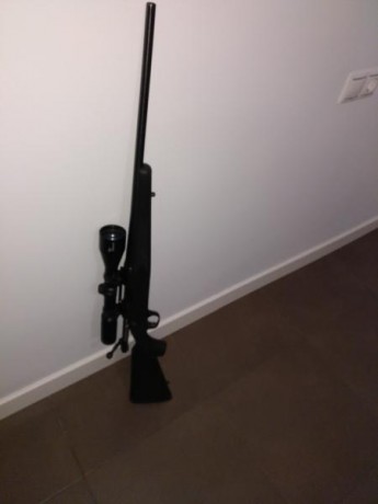 Vendo rifle Marlin XL7 en calibre 7mm08, con visor Burris 2,5-10x50 Ri modelo Euro Diamond, monturas Warne 10