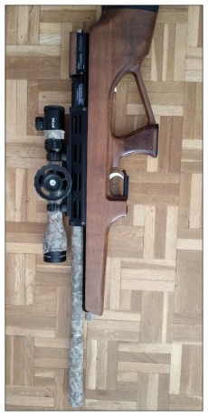 Vendida.... Carabina Cometa Orión BullPup calibre 5,5mm.
En perfecto estado de funcionamiento, lleva un 00