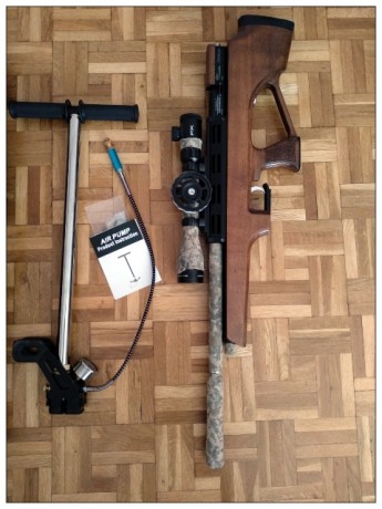Vendida.... Carabina Cometa Orión BullPup calibre 5,5mm.
En perfecto estado de funcionamiento, lleva un 10