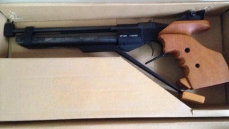 pistola Baikal con estuche accesorios juego de mira y juntas de recambio en caja y casi si. Usar excelente 02