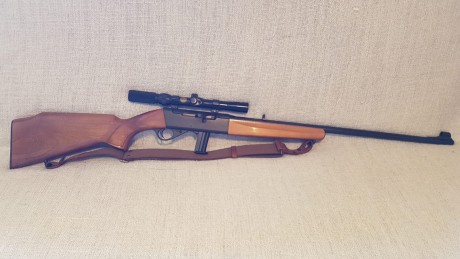 Se vende carabina marca Marlin mod. Saut calibre 22 en 275€
Se vende carabina marca Anschutz mod. Saut 01