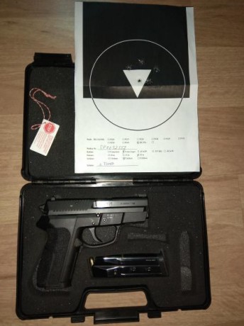 Vendida, gracias, vendo esta pistola con la que apenas he tirado un par de cajas, ya que la he usado cómo 02