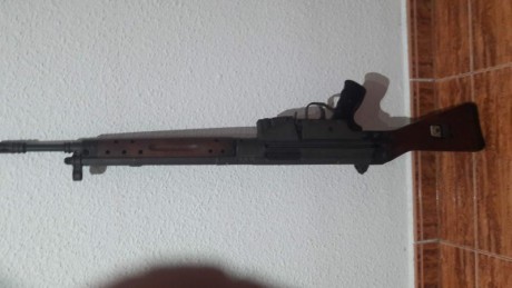 Se vende rifle SANTA BARBARA mod CETME C SPORT calibre 307 W en perfecto estado no habrá disparado mas 01