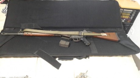 Se vende rifle SANTA BARBARA mod CETME C SPORT calibre 307 W en perfecto estado no habrá disparado mas 00