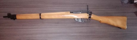 Por abandono de la modalidad de tiro, vendo mi ENFIELD Nº4 MK2 de arsenal con su mira original de tiro. 02