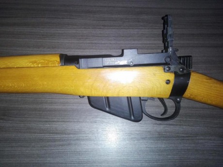 Por abandono de la modalidad de tiro, vendo mi ENFIELD Nº4 MK2 de arsenal con su mira original de tiro. 01